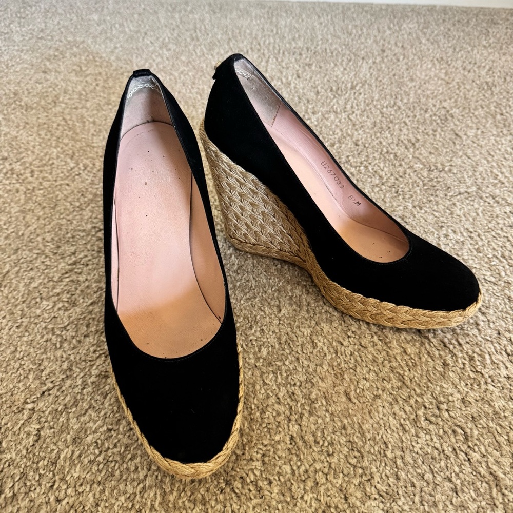 Stuart Weitzman 'Corkswoon' Espadrilles Wedges